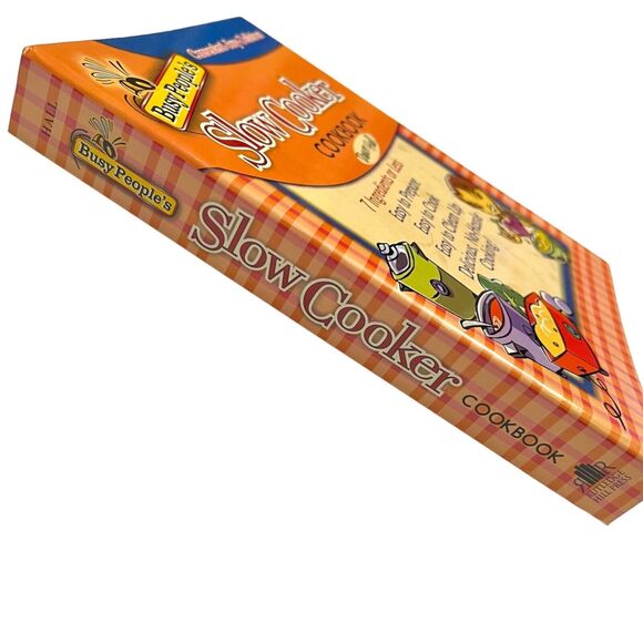 Cookbook Busy People's Slow Cooker Cookbook Hardcover Spiral Bound - Picture 13 of 13